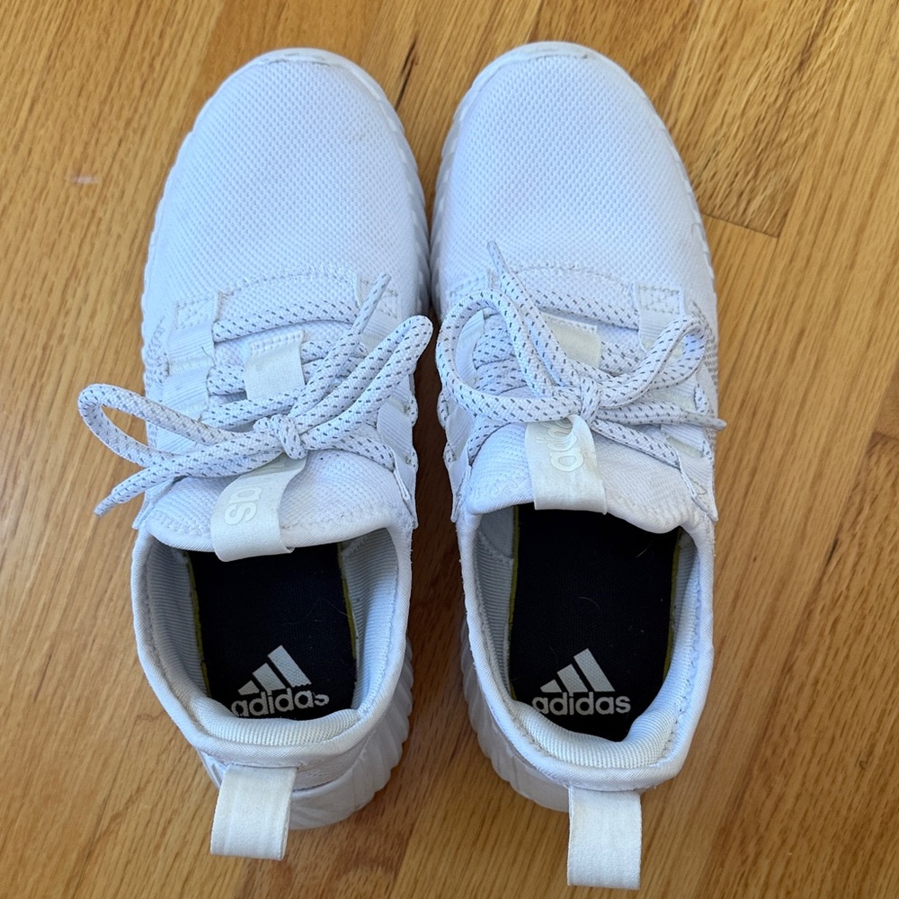 White Adidas Lightly Worn